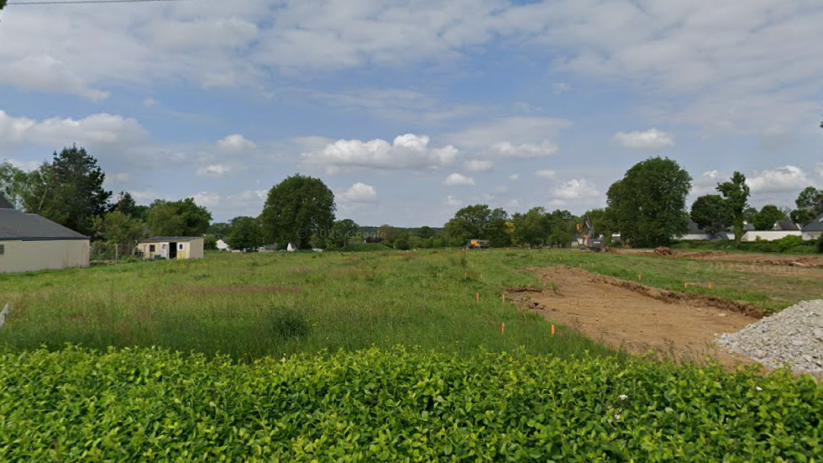 Terrain constructible de 470m2 à Malestroit