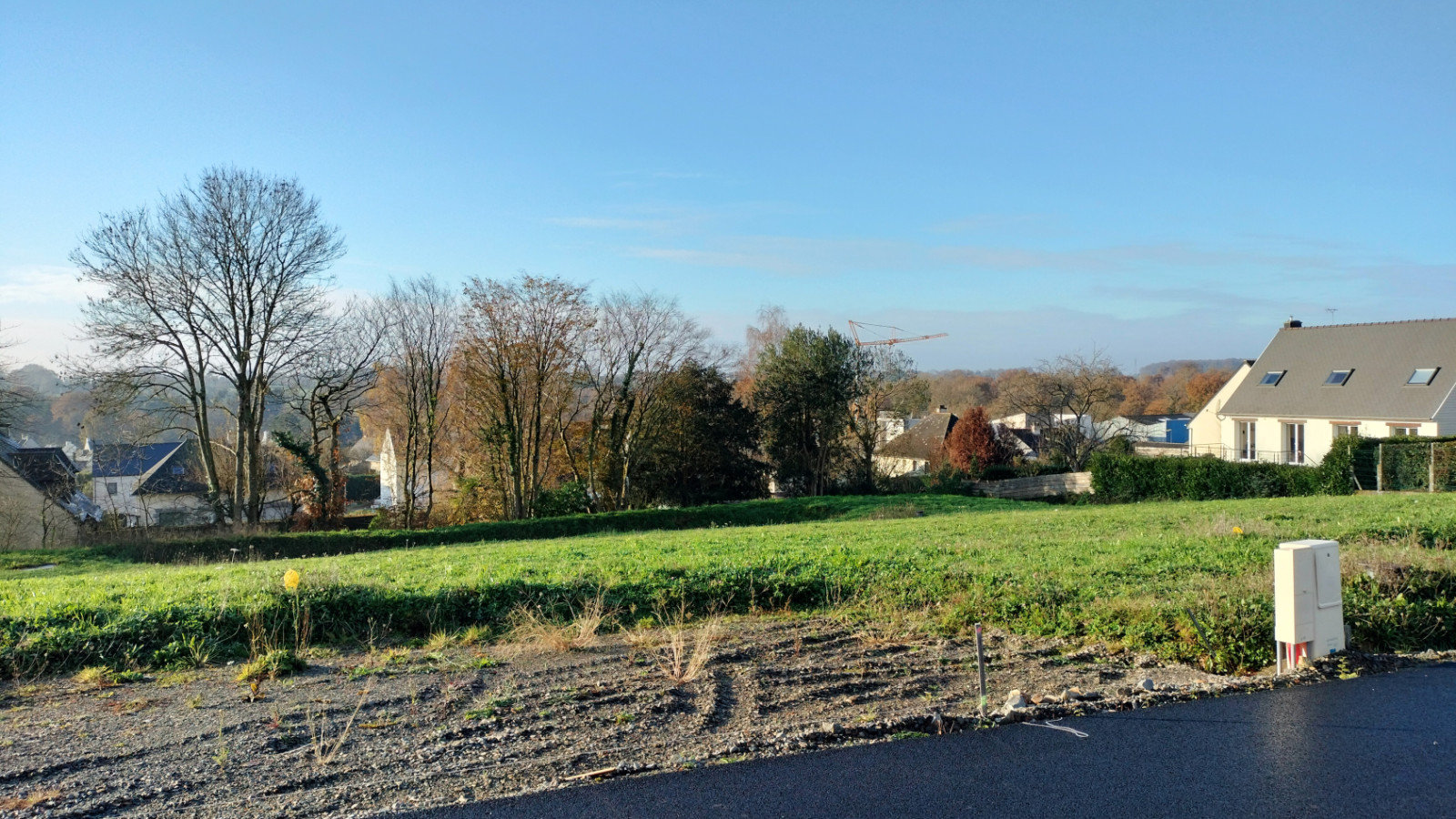 Terrain constructible de 340m2 à Saint-Aubin-des-Landes