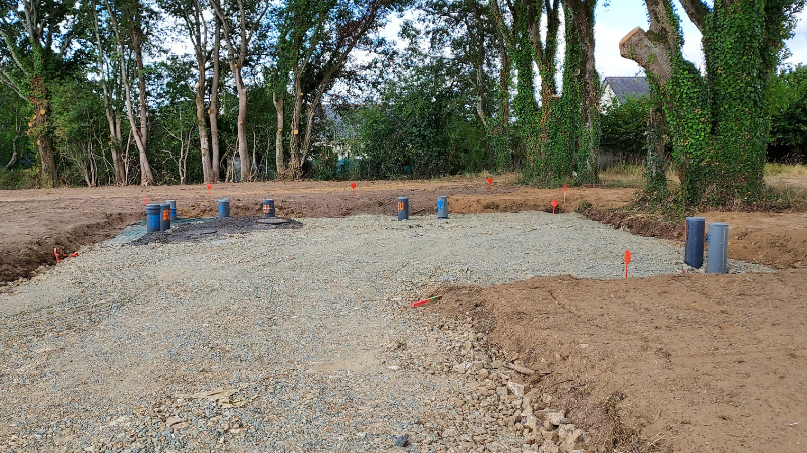 Terrain constructible de 217m2 à Vitré