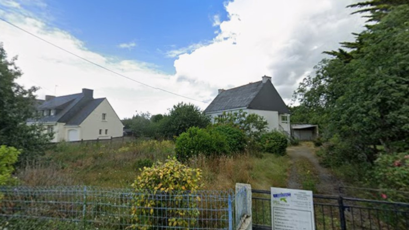 Terrain constructible de 346m2 à Vannes