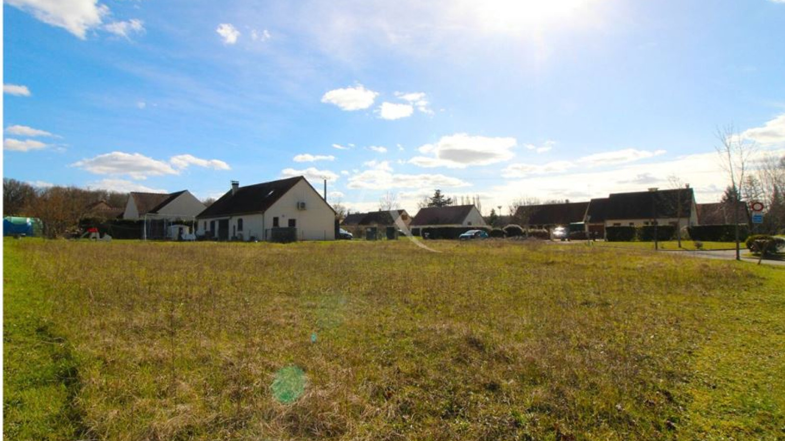 Terrain constructible de 518m2 à Valloire-sur-Cisse