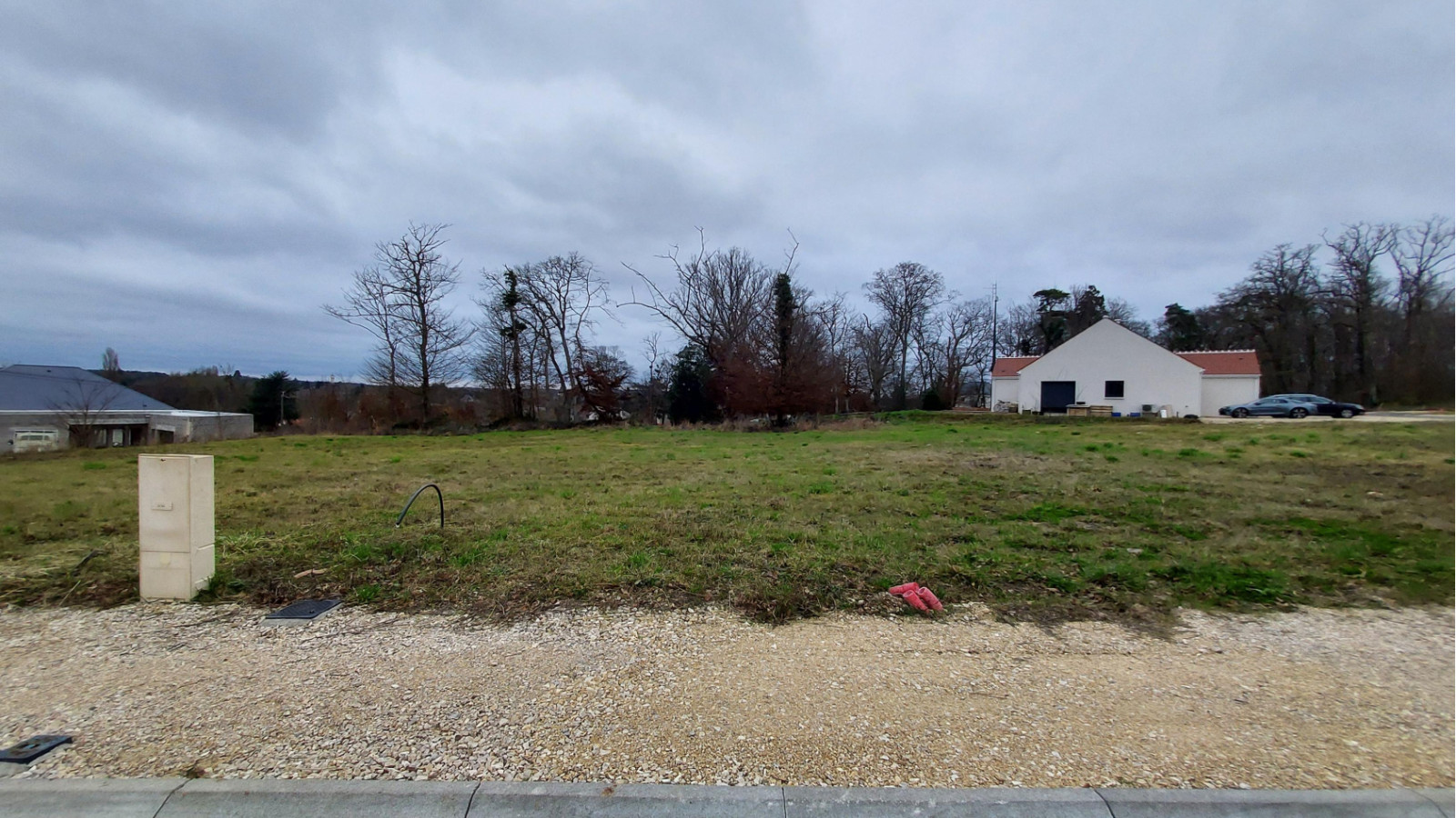 Terrain constructible de 622m2 à Cellettes