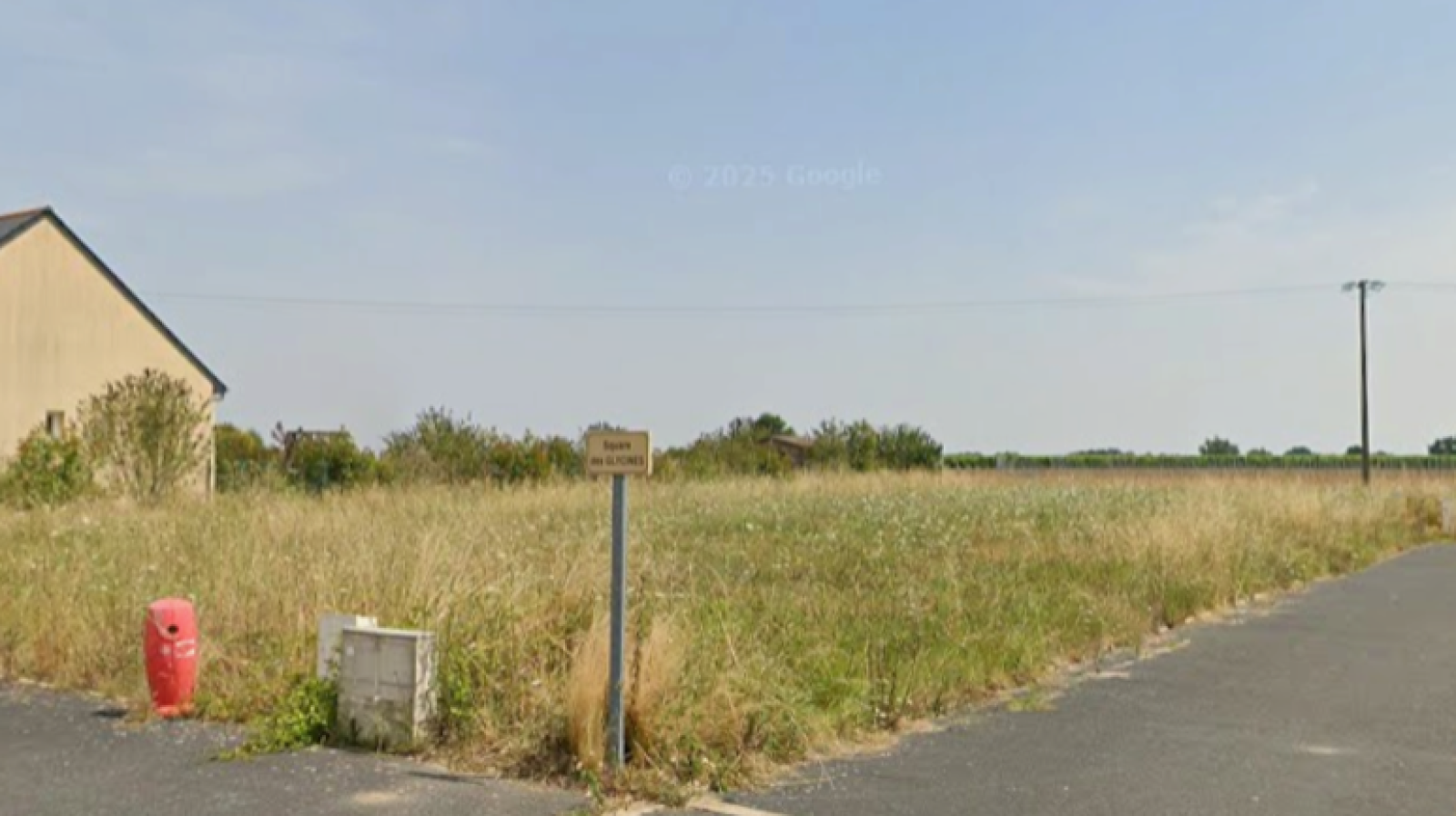Terrain constructible de 480m2 à Lys-Haut-Layon