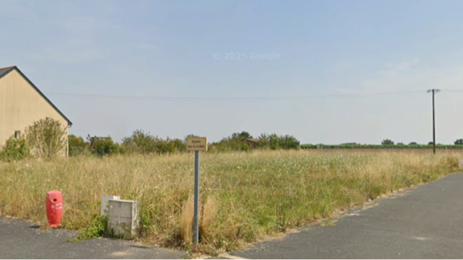 Terrain constructible de 480m2 à Lys-Haut-Layon