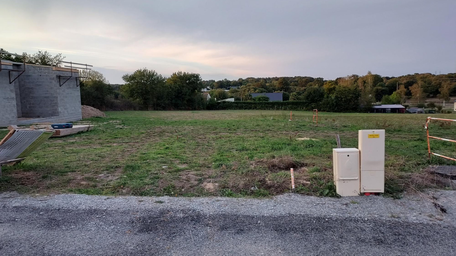 Terrain constructible de 283m2 à Guichen