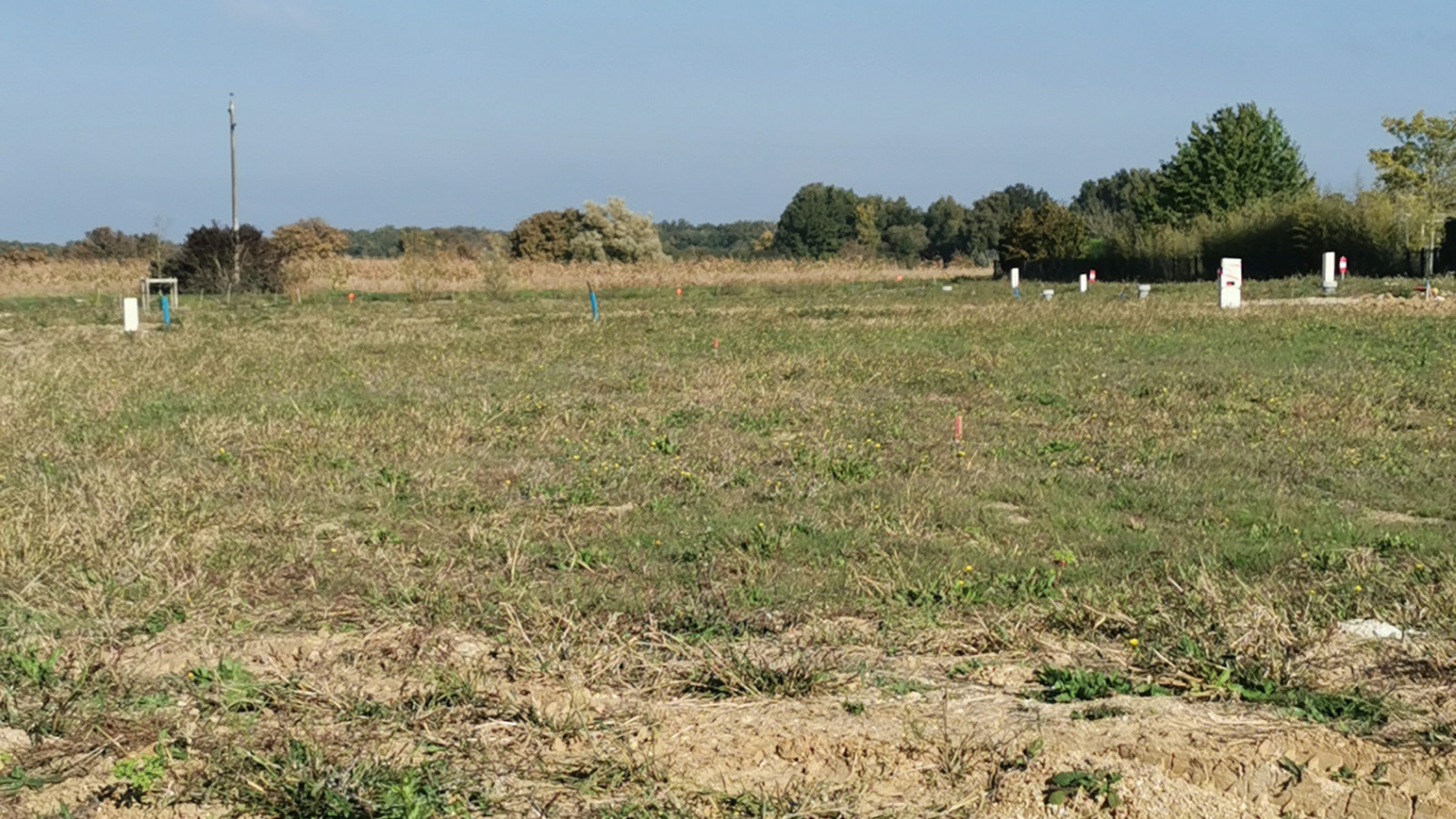 Terrain constructible de 350m2 à Luynes