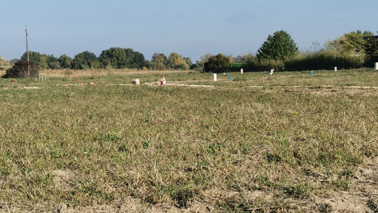 Terrain constructible de 350m2 à Luynes