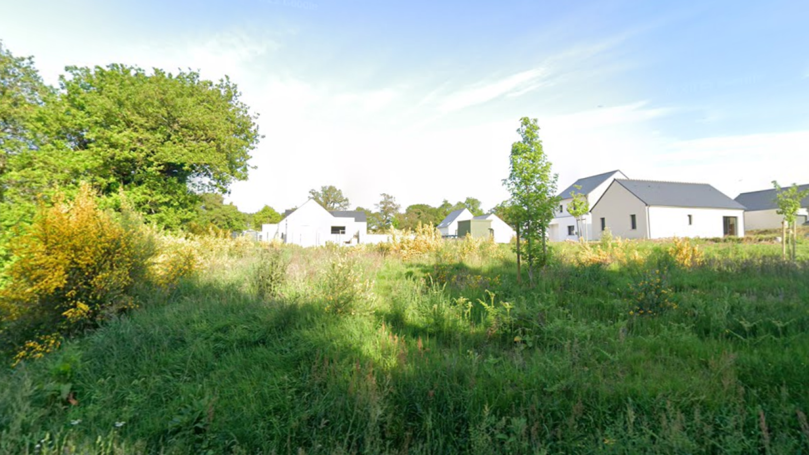 Terrain constructible de 289m2 à Riantec