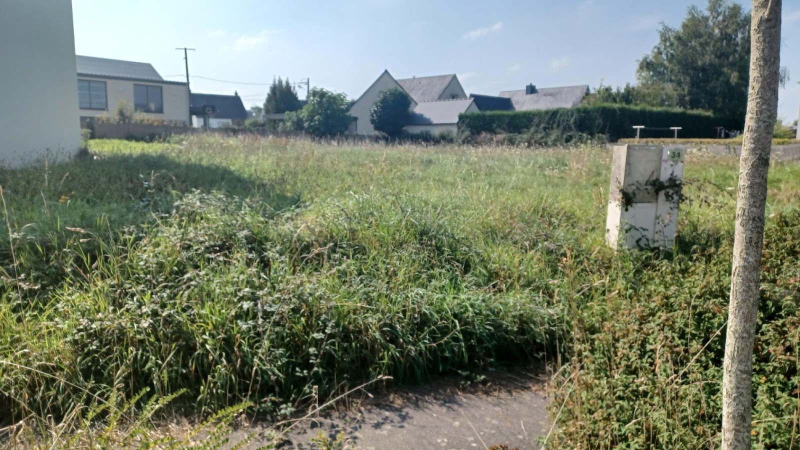 Terrain constructible de 397m2 à Bain-de-Bretagne