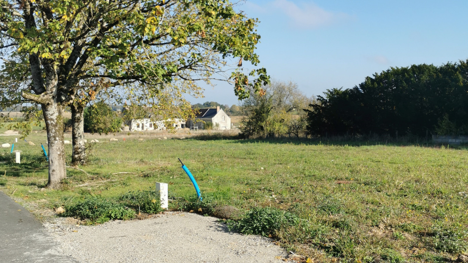 Terrain constructible de 390m2 à Luynes