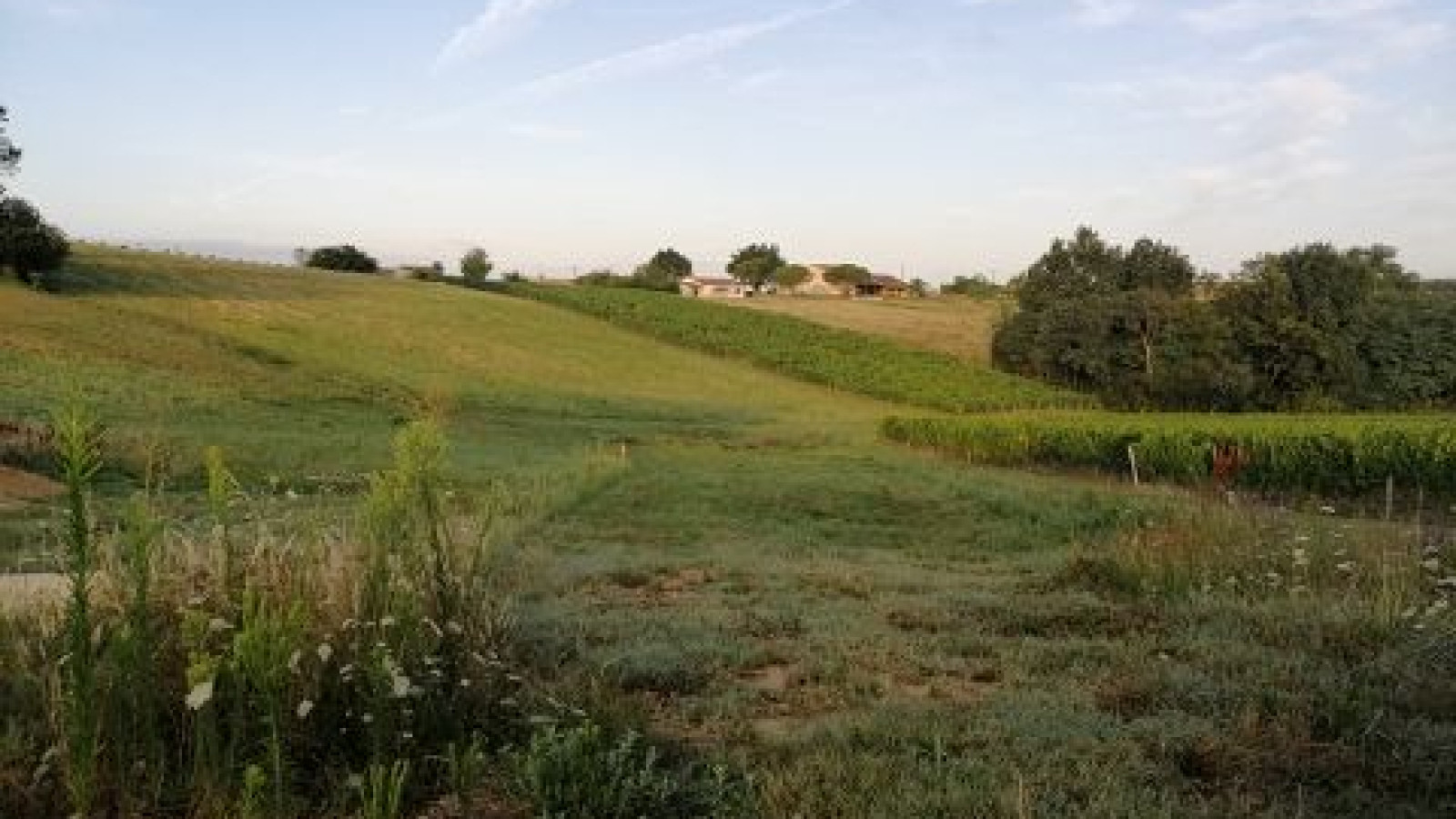 Terrain constructible de 410m2 à Fargues-Saint-Hilaire