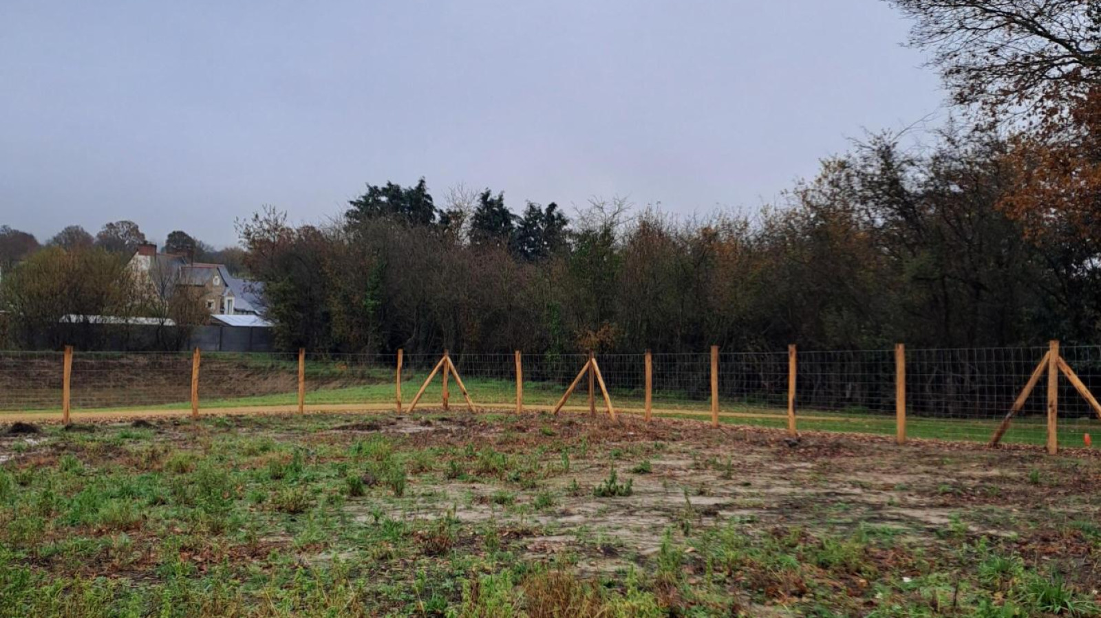 Terrain constructible de 449m2 à Segré-en-Anjou Bleu