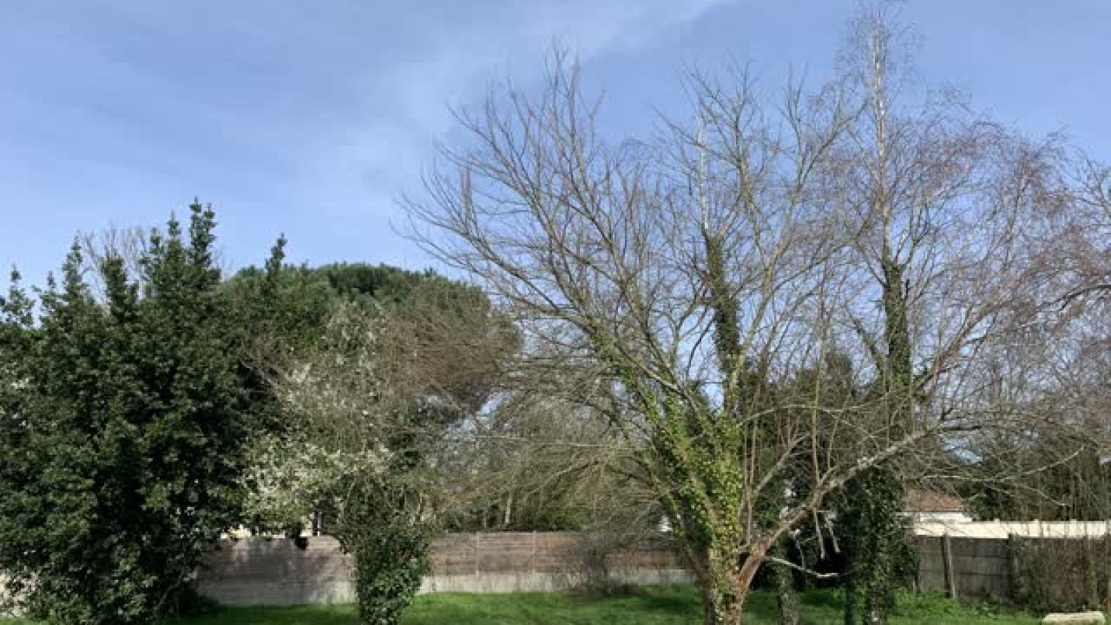 Terrain constructible de 1000m2 à Campugnan