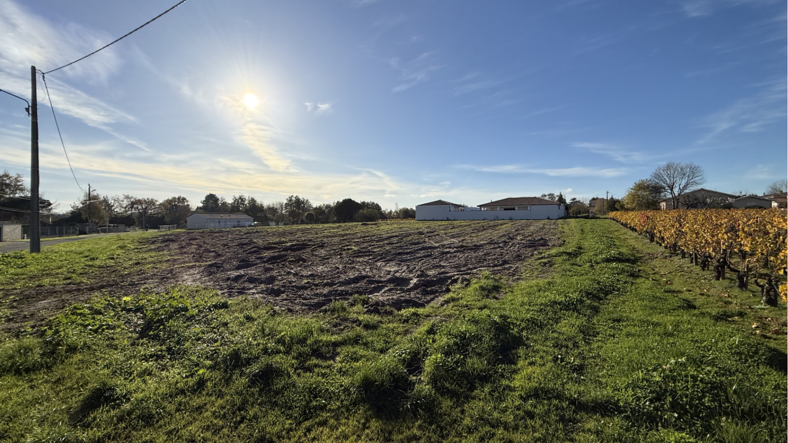 Terrain constructible de 480m2 à Saint-Selve