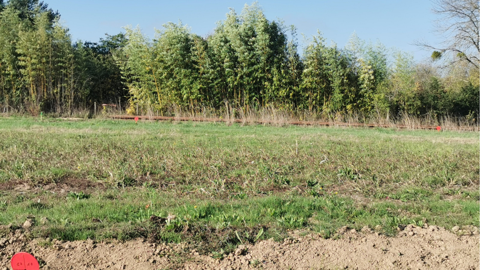 Terrain constructible de 482m2 à Luynes