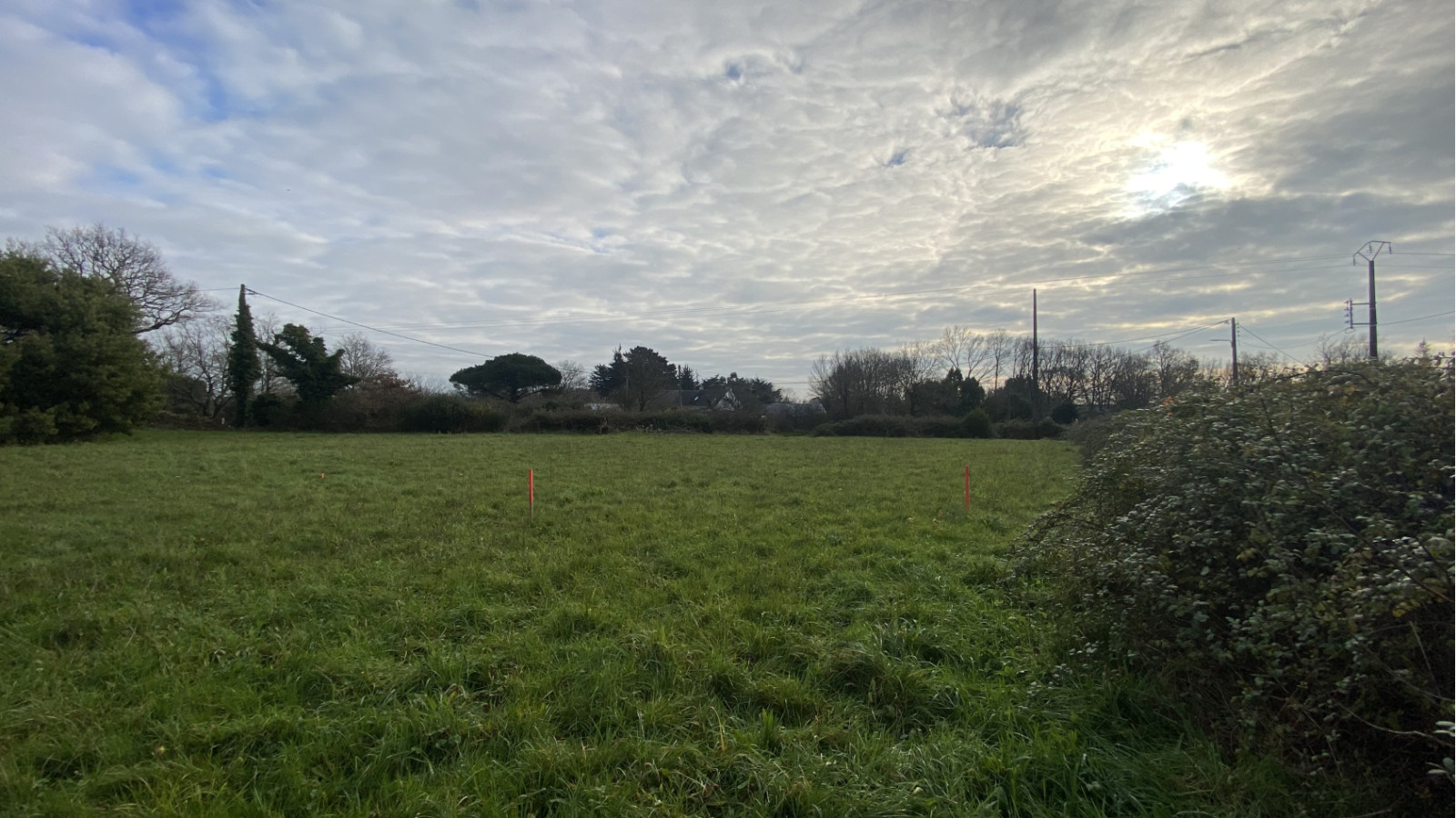 Terrain constructible de 620m2 à Pontchâteau