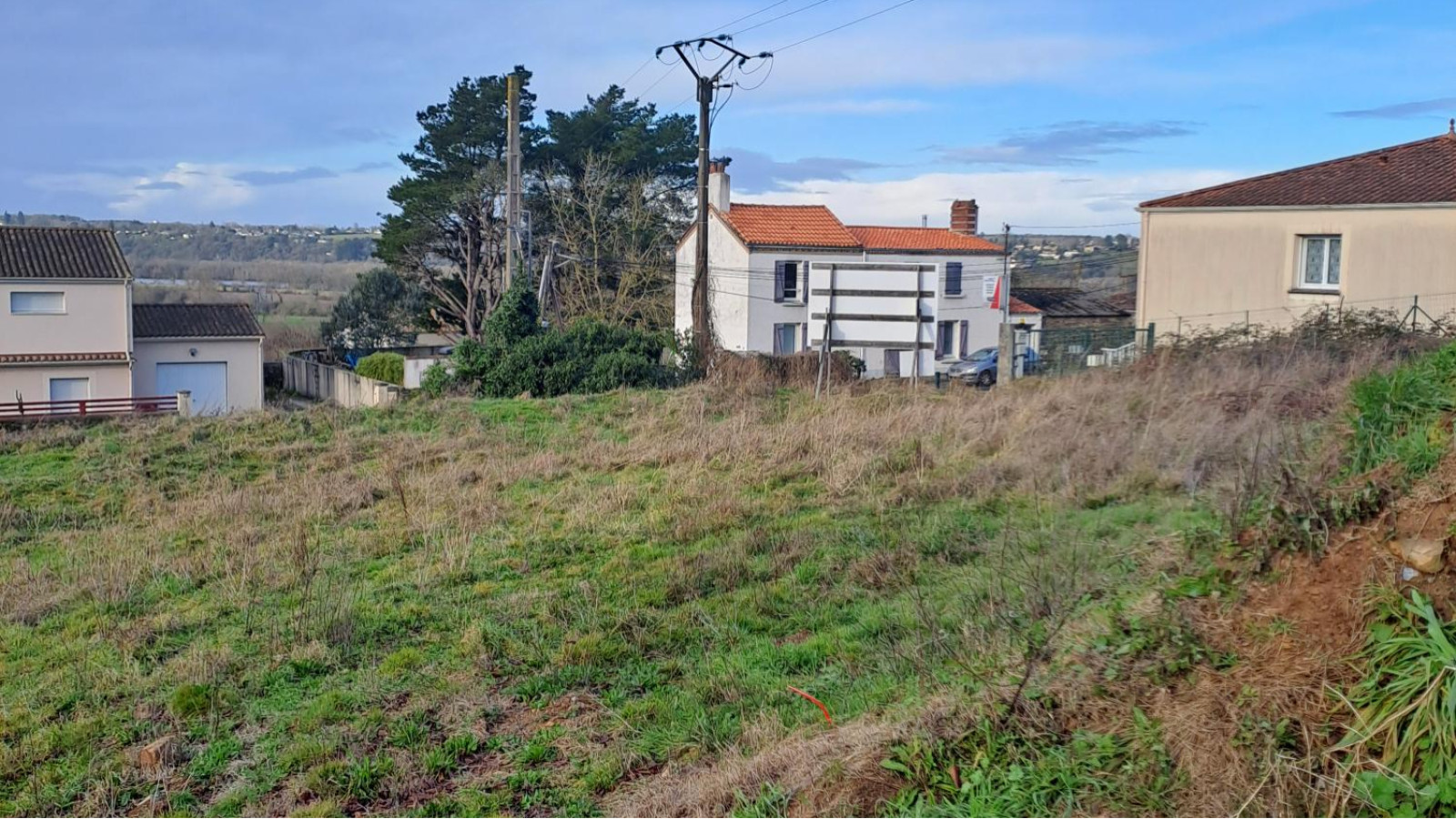 Terrain constructible de 489m2 à Orée d'Anjou