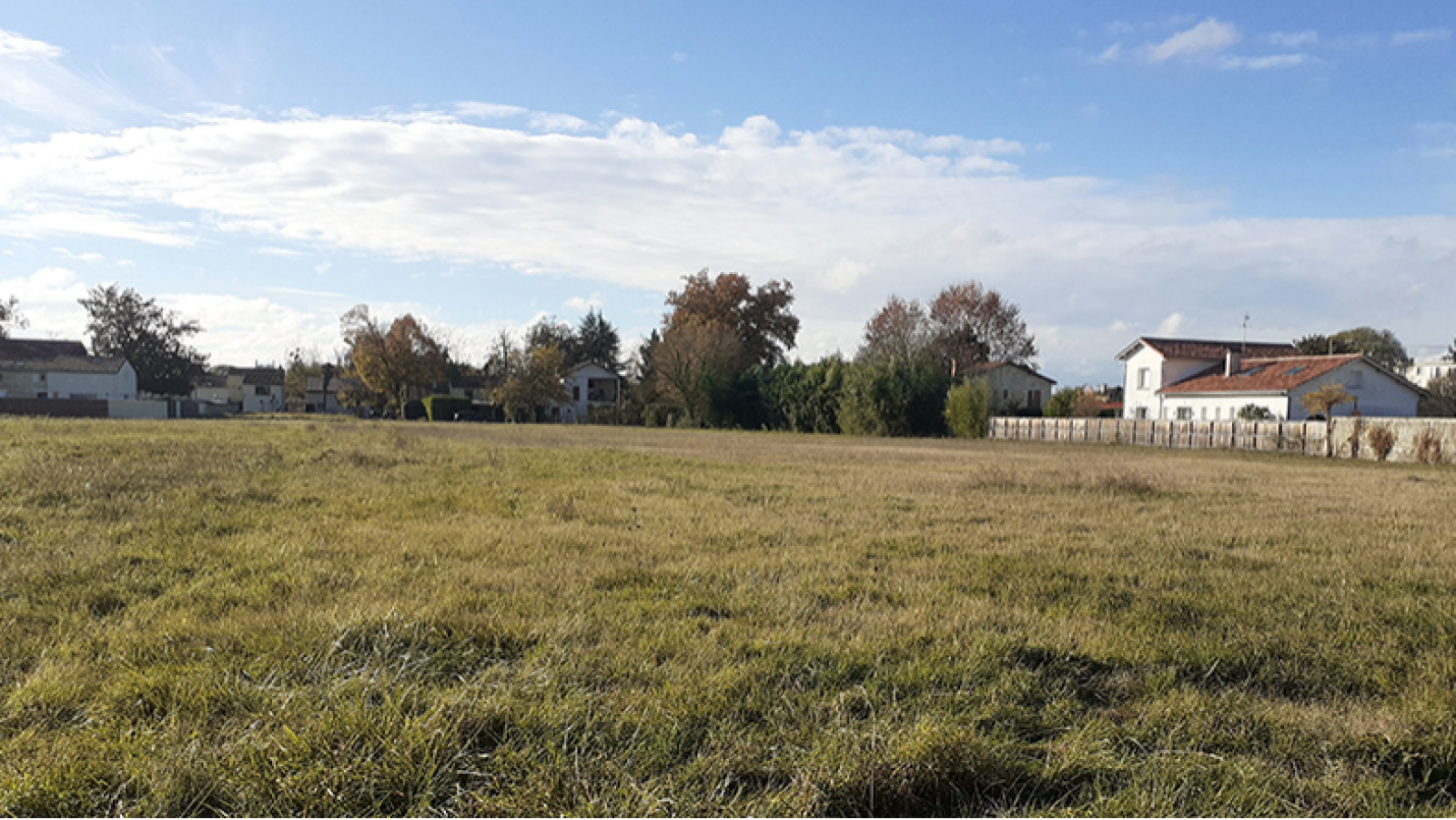 Terrain constructible de 270m2 à Libourne