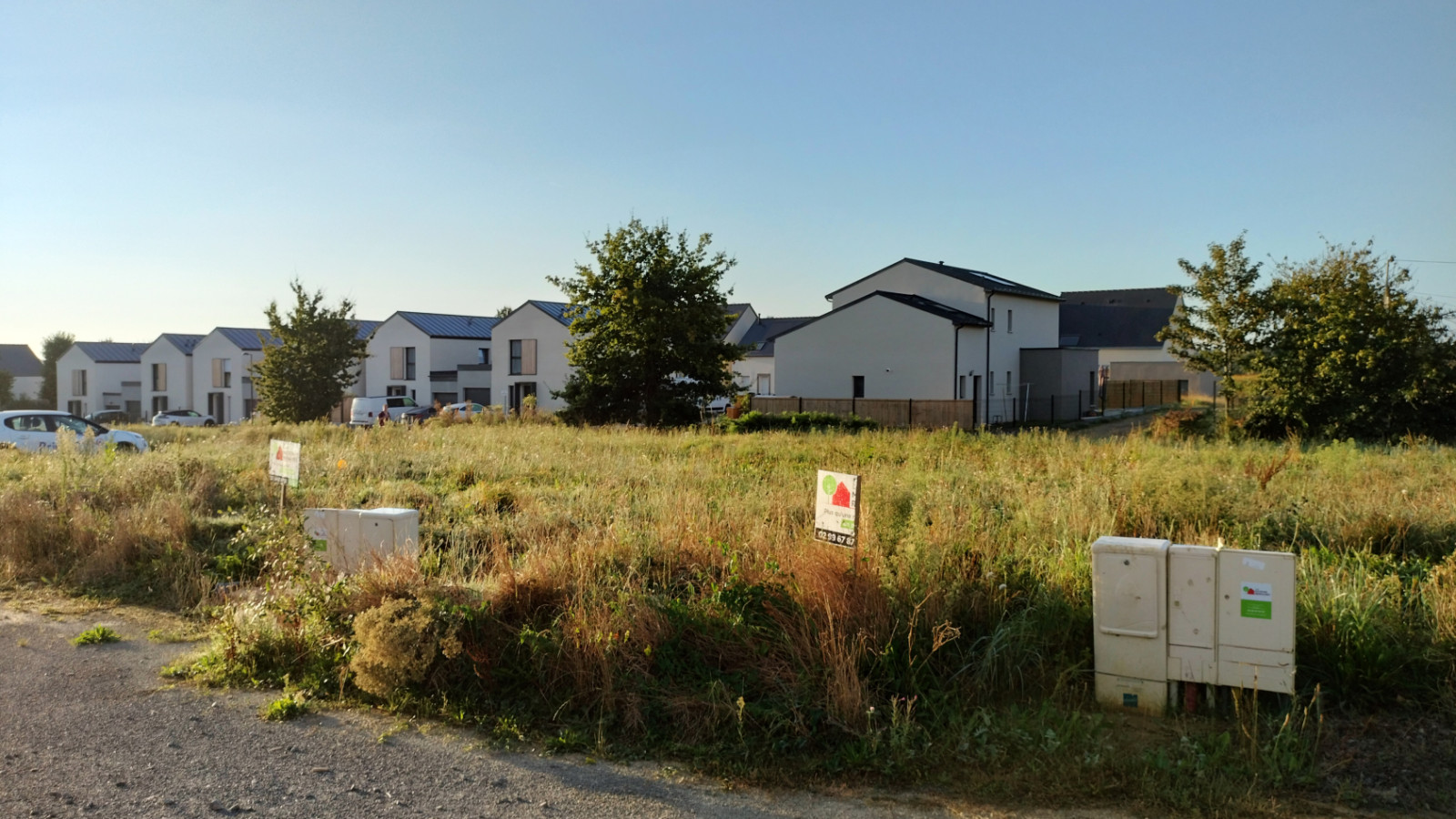 Terrain constructible de 217m2 à Vitré