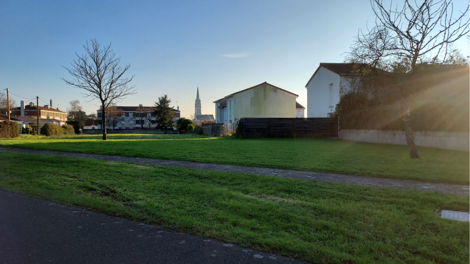 Terrain constructible de 403m2 à Bouaye