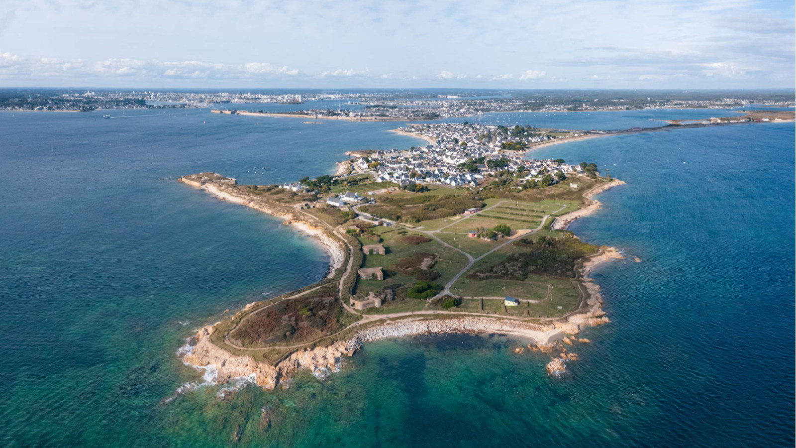 Terrain constructible de 278m2 à Gâvres