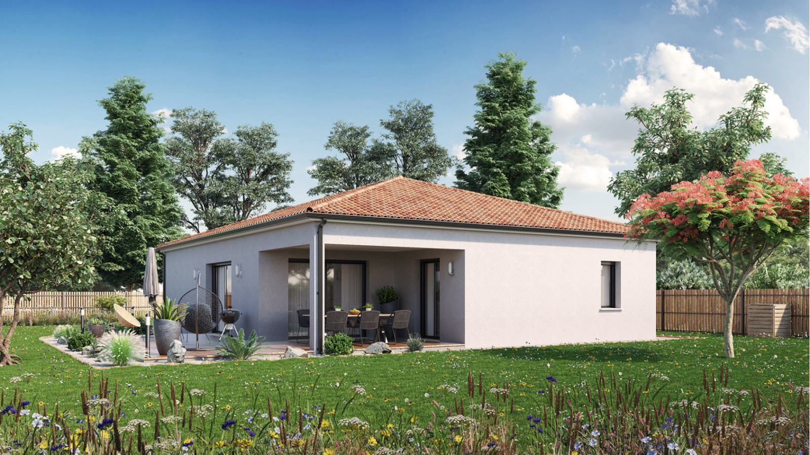 Maison neuve à Lignan-de-Bazas avec 3 chambres sur terrain de 975m2 / image 2