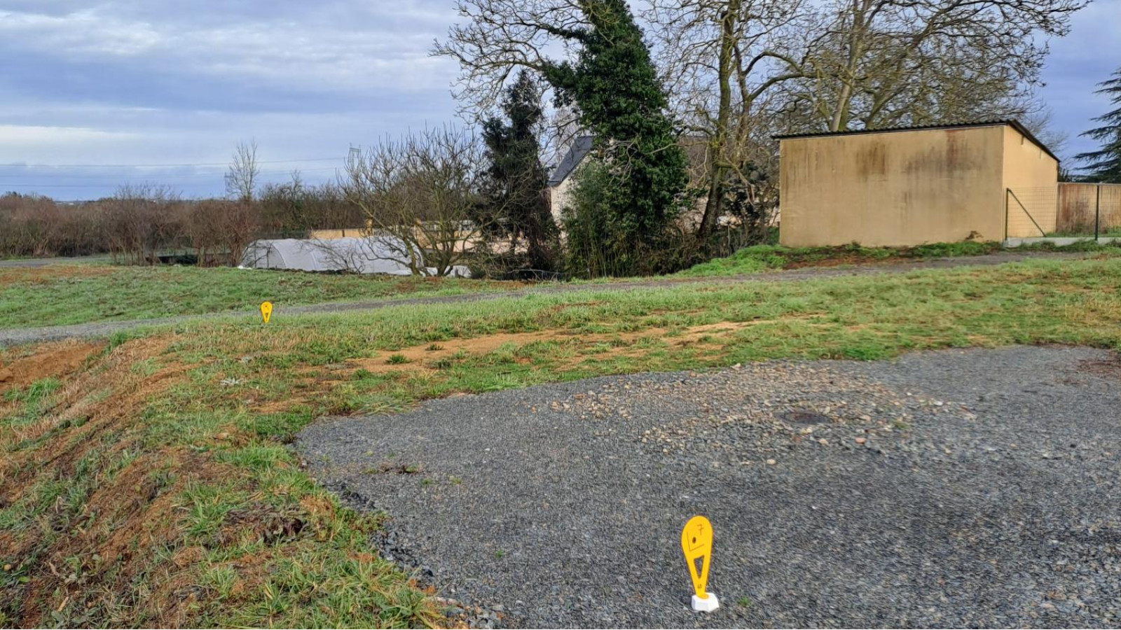 Terrain constructible de 430m2 à Bellevigne-en-Layon