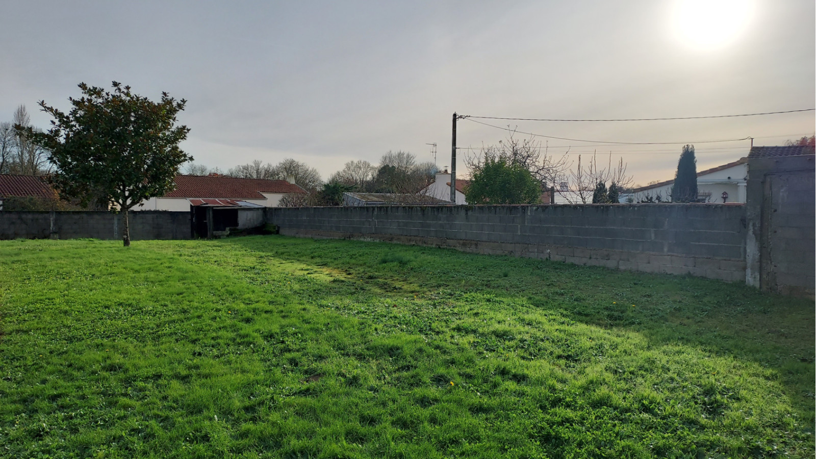 Terrain constructible de 387m2 à Vertou