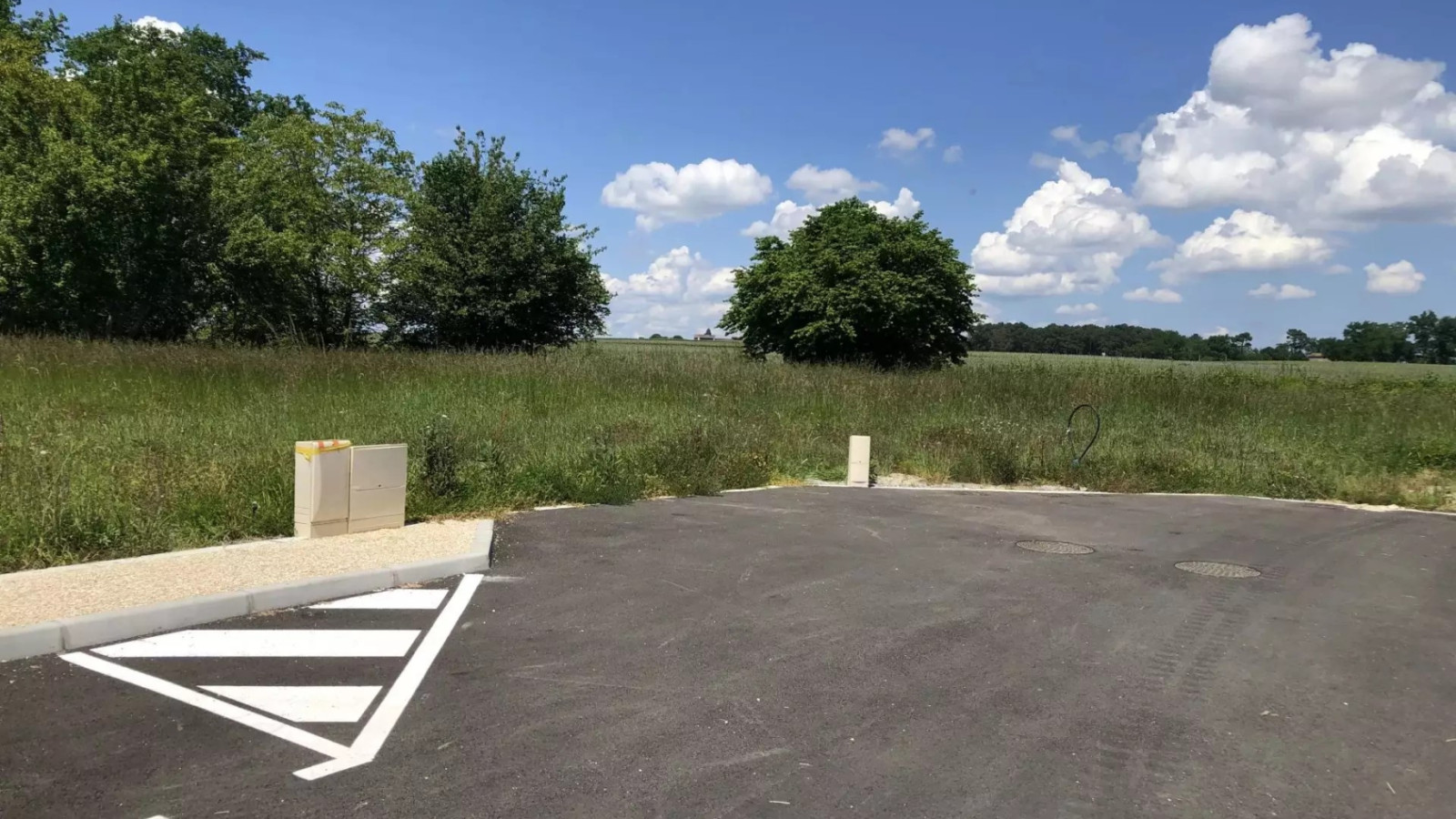 Terrain constructible de 516m2 à Le Taillan-Médoc