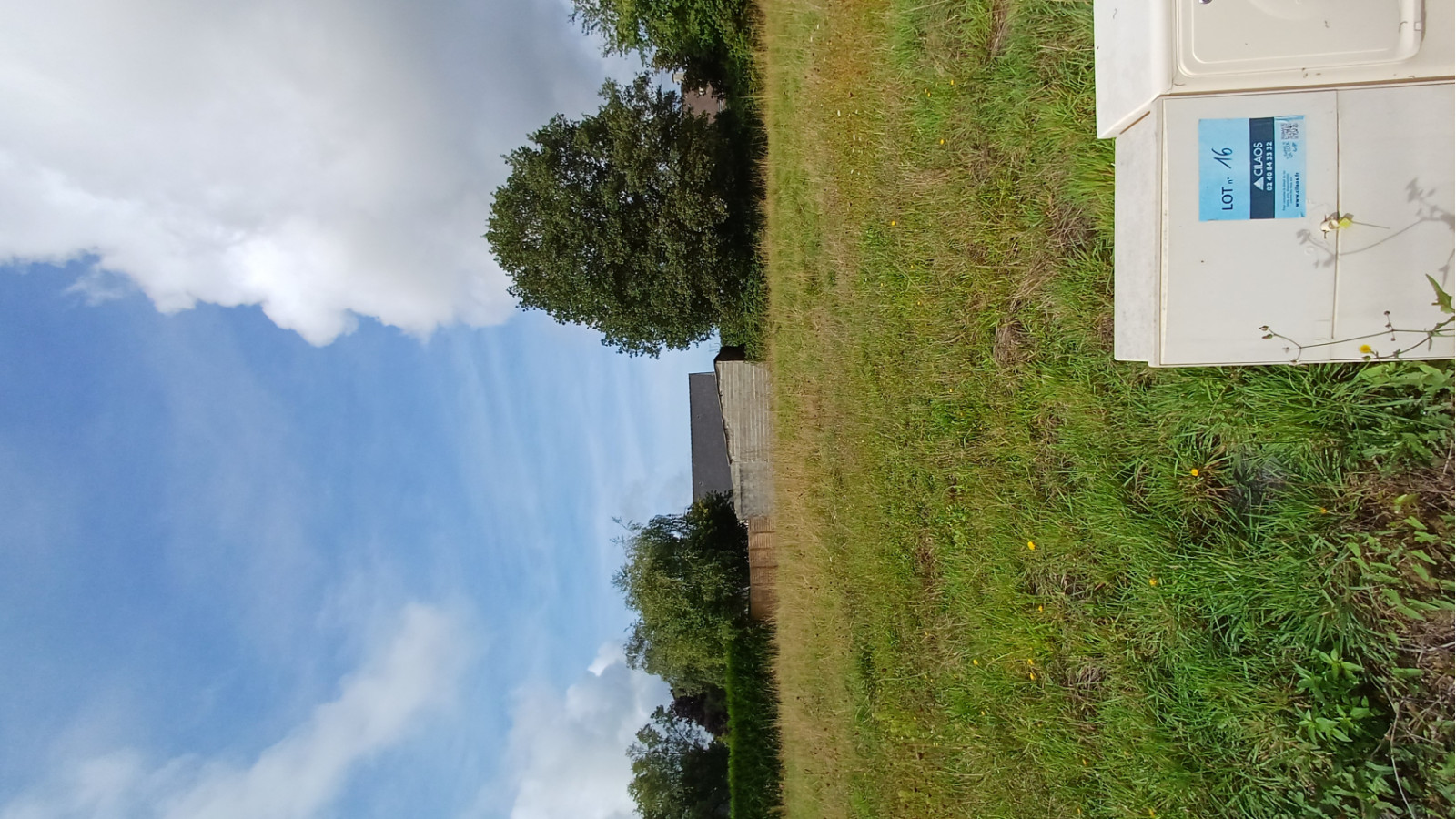 Terrain constructible de 400m2 à Blain