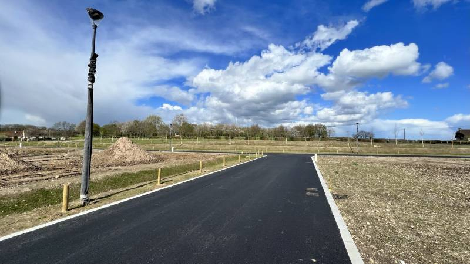 Terrain constructible de 500m2 à Ychoux