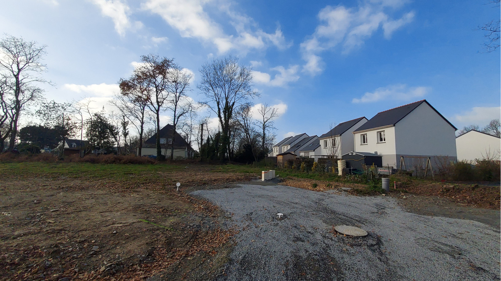 Terrain constructible de 217m2 à Vitré