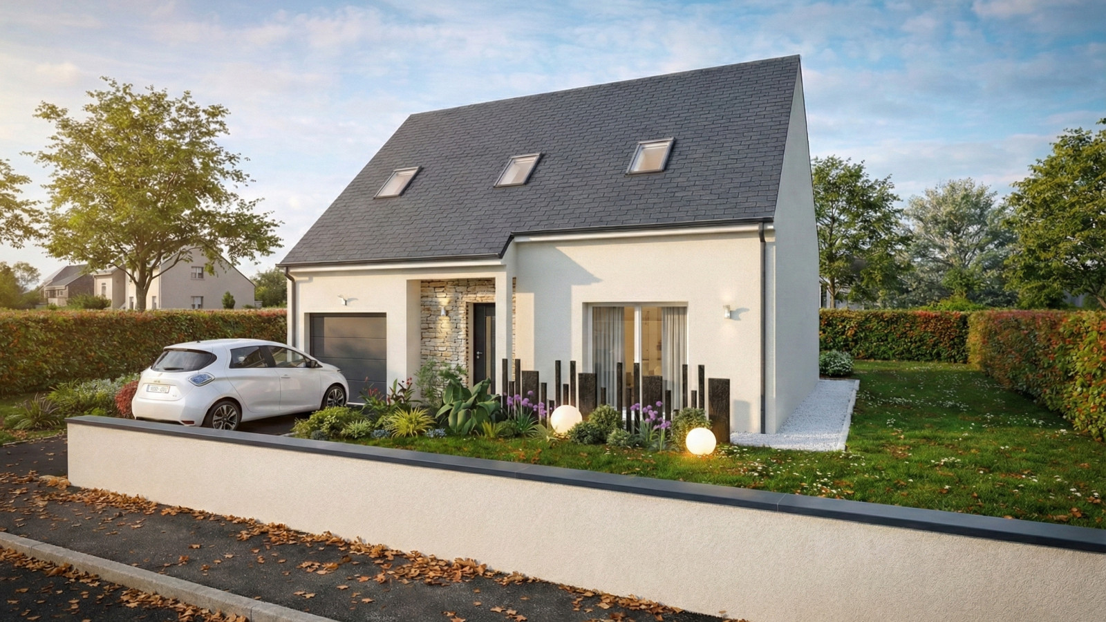 Maison neuve à Saran avec 3 chambres sur terrain de 602m2 / image 2