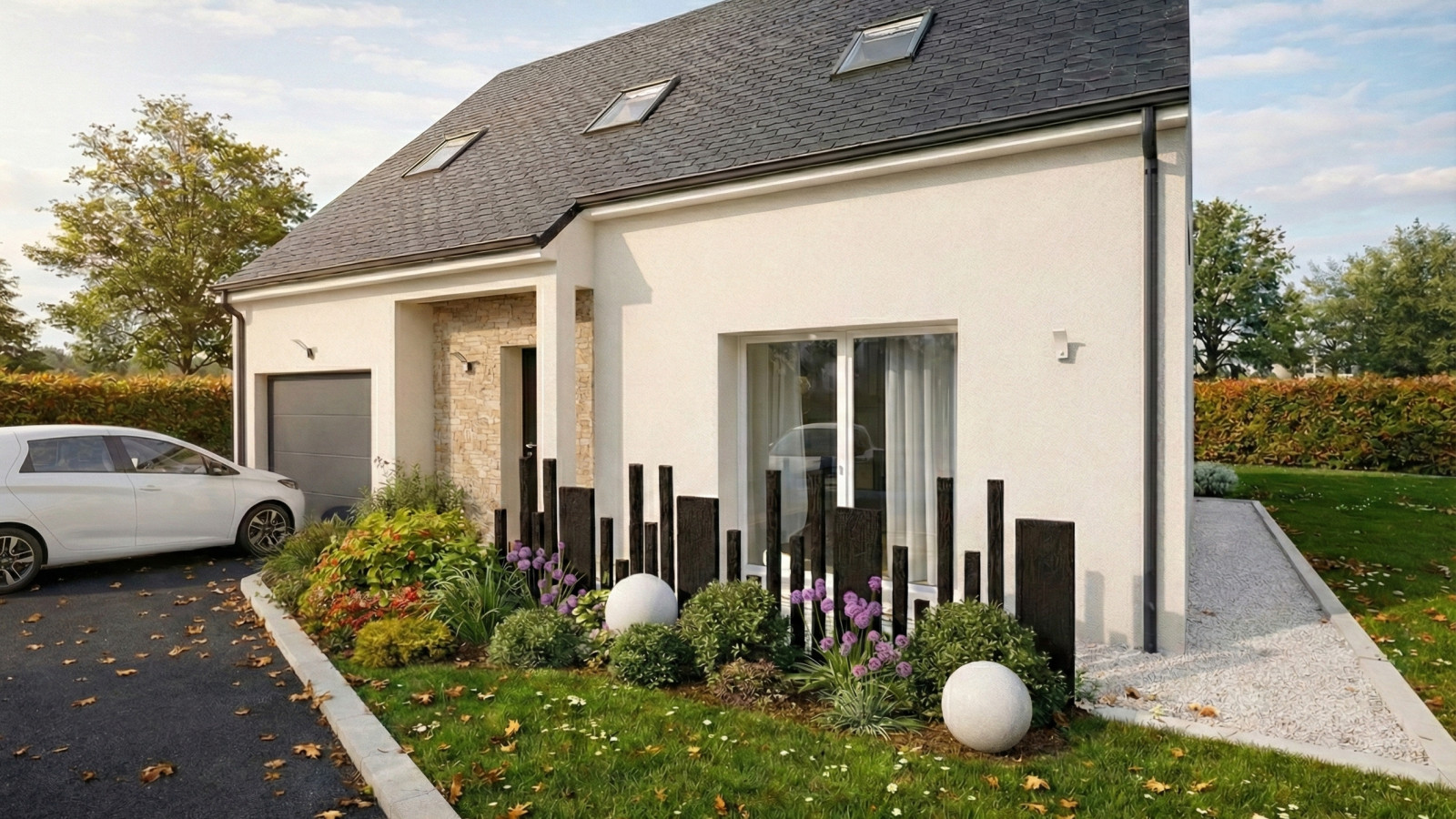 Maison neuve à Saran avec 3 chambres sur terrain de 602m2 / image 4