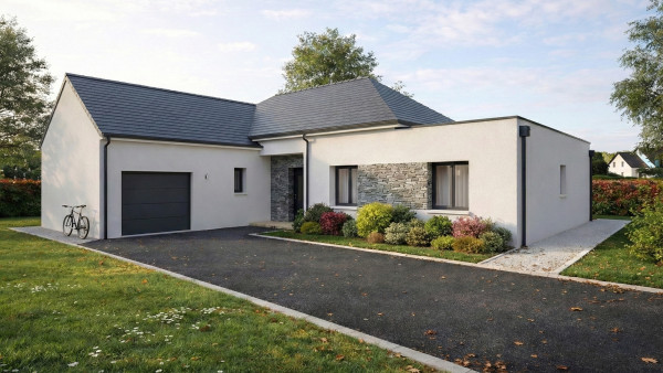 Maison neuve à Chailles avec 4 chambres sur terrain de 1000m2 - image 1
