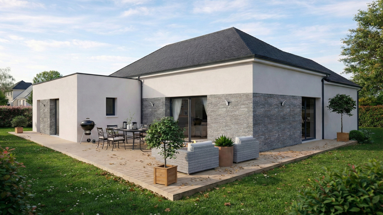 Maison neuve à Chailles avec 4 chambres sur terrain de 1000m2 / image 3