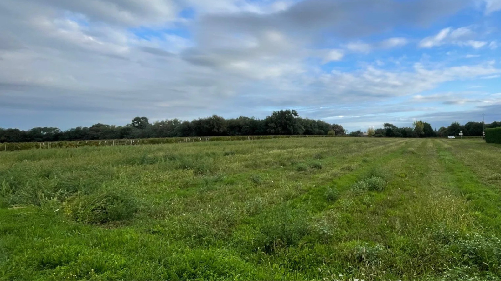 Terrain constructible de 2400m2 à Boiscommun