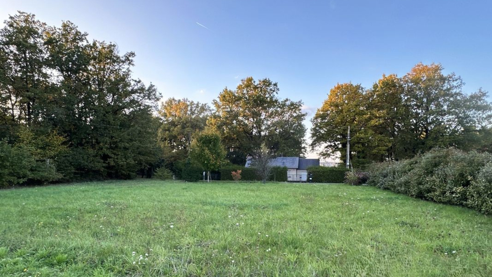 Terrain constructible de 850m2 à Chaumont-sur-Loire