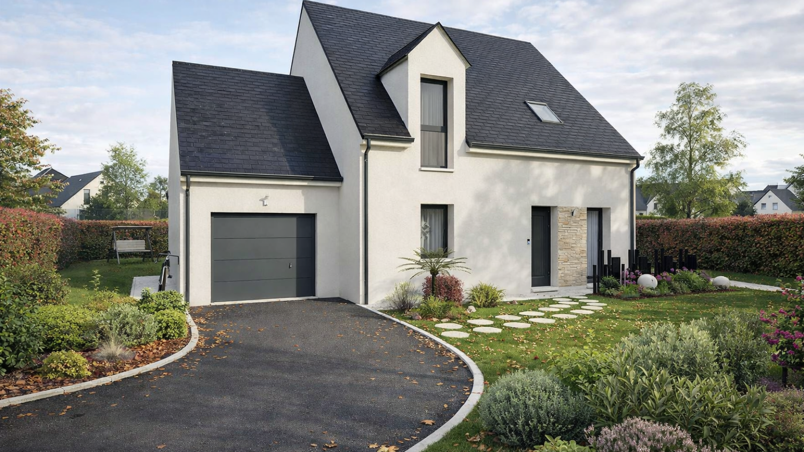 Maison neuve à Marcilly-en-Villette avec 4 chambres sur terrain de 505m2 / image 2