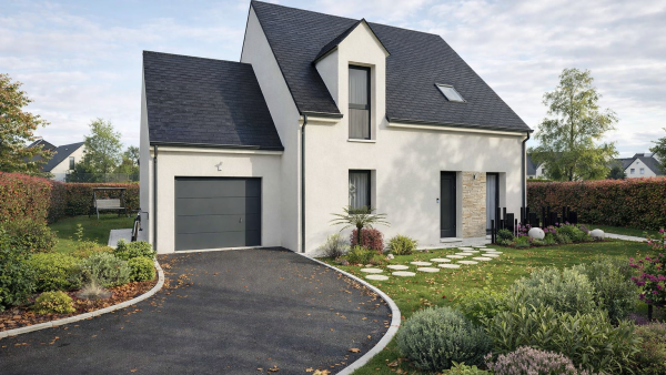 Maison neuve à Marcilly-en-Villette avec 4 chambres sur terrain de 505m2 - image 1