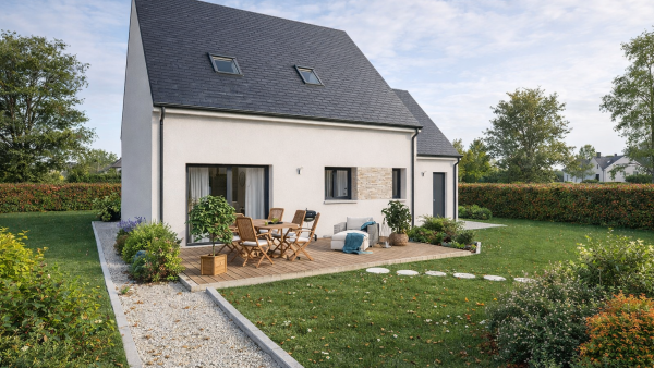 Maison neuve à Marcilly-en-Villette avec 4 chambres sur terrain de 505m2 - image 2