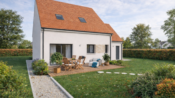 Maison neuve à Vienne-en-Val avec 4 chambres sur terrain de 520m2 - image 2