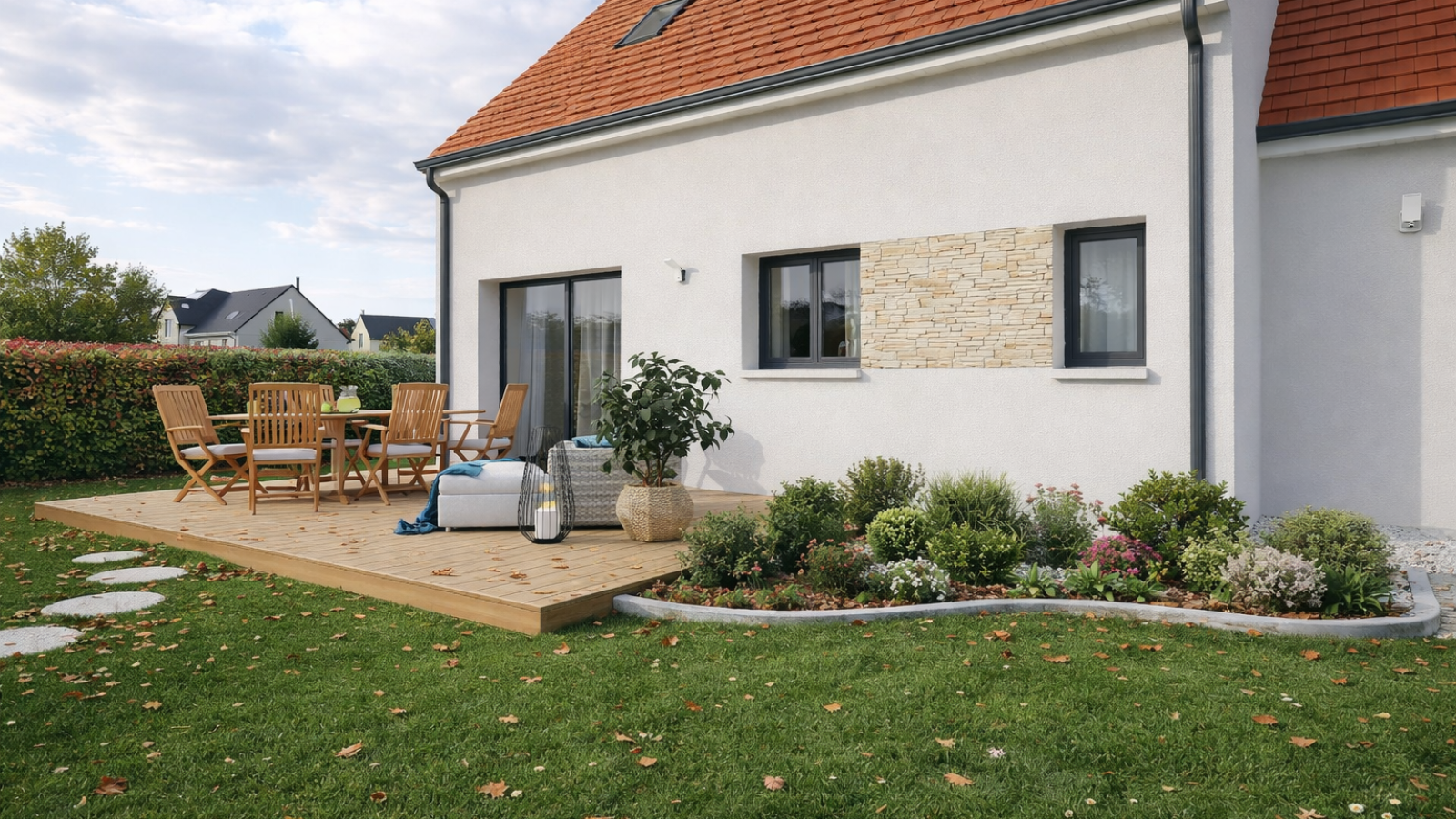 Maison neuve à Vienne-en-Val avec 4 chambres sur terrain de 520m2 / image 5