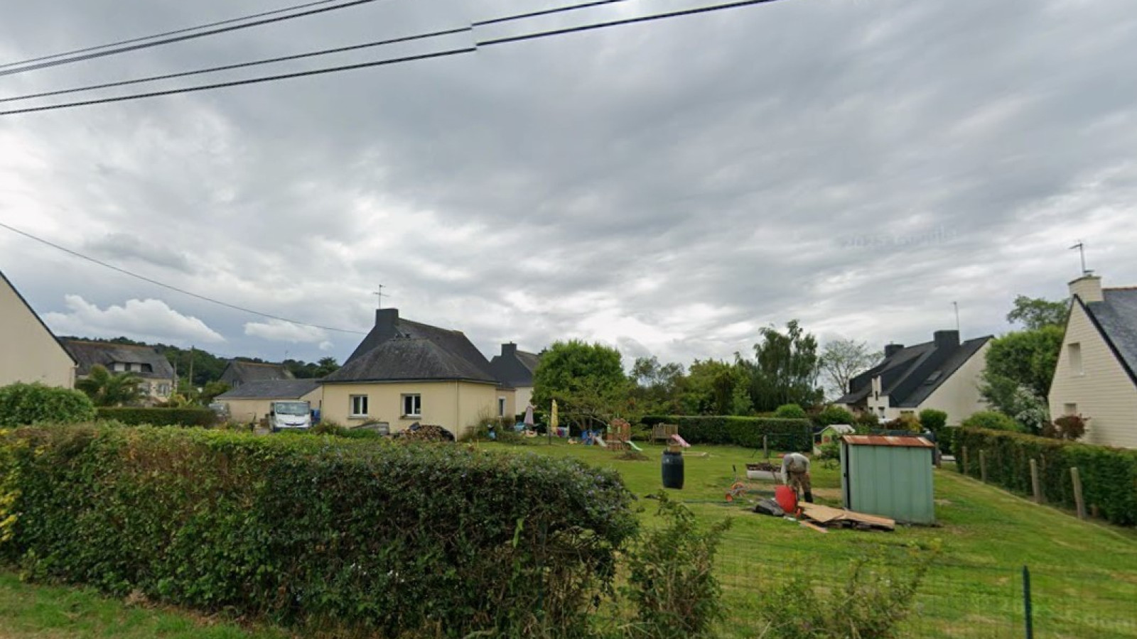 Terrain constructible de 550m2 à Saint-Jean-Brévelay