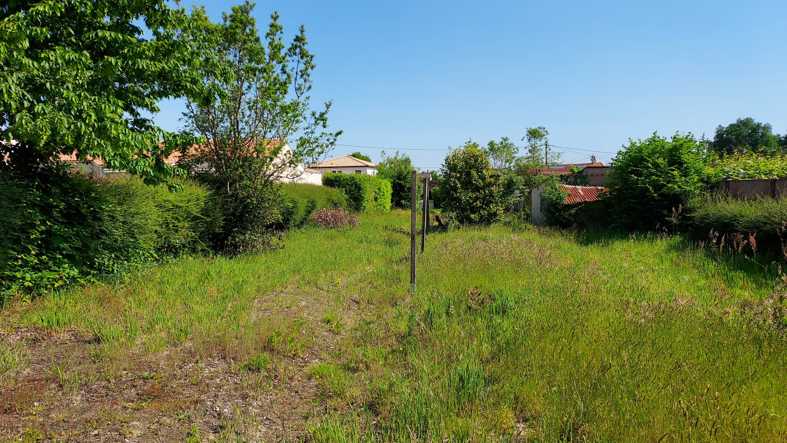 Terrain constructible de 417m2 à Bouguenais