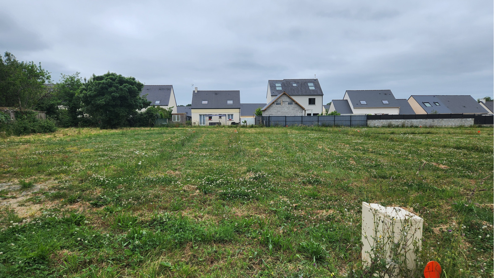 Terrain constructible de 455m2 à Saint-Mars-du-Désert