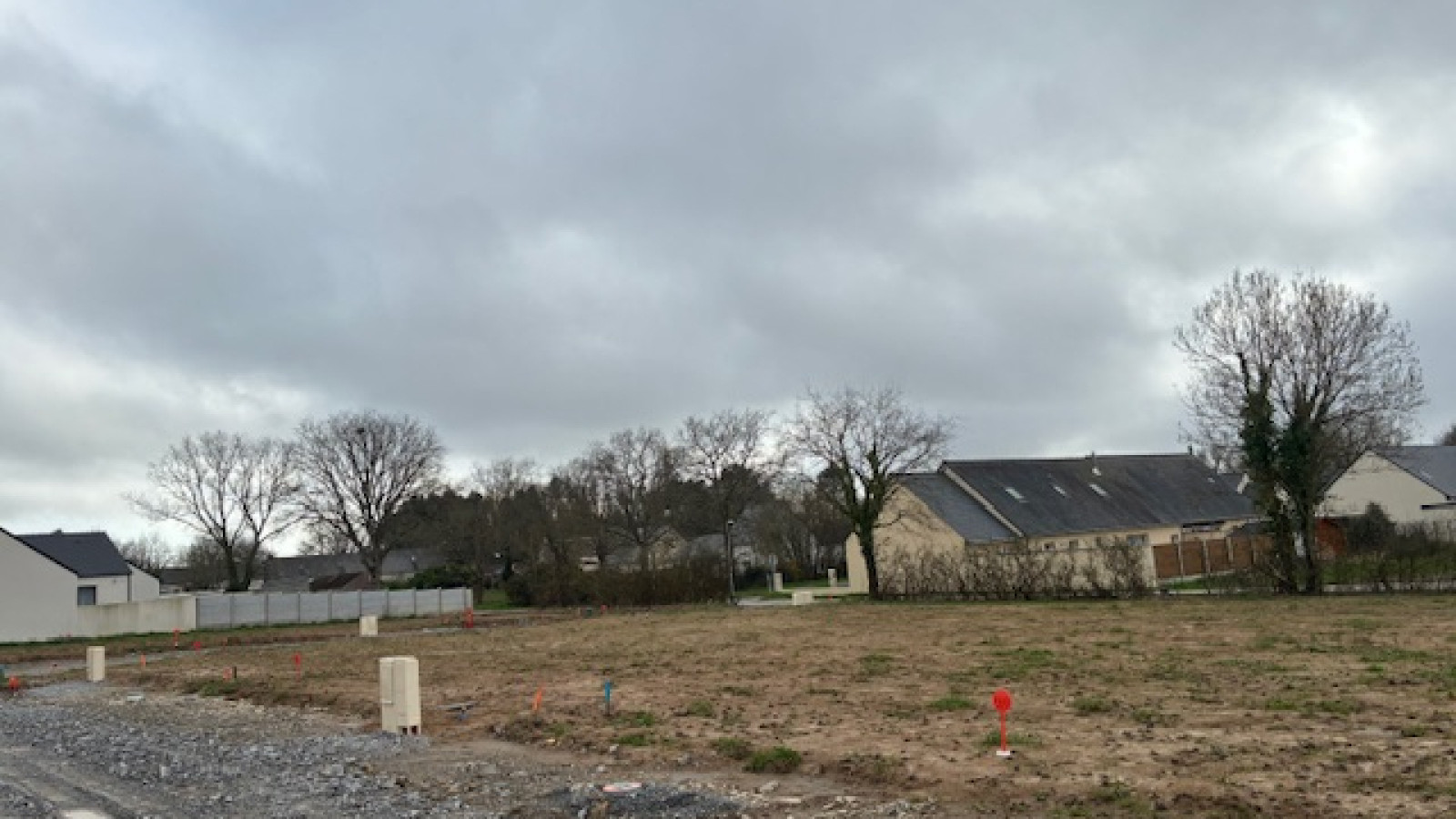 Terrain constructible de 460m2 à Besné