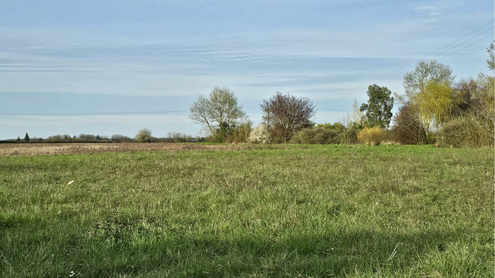Terrain constructible de 1156m2 à Varennes
