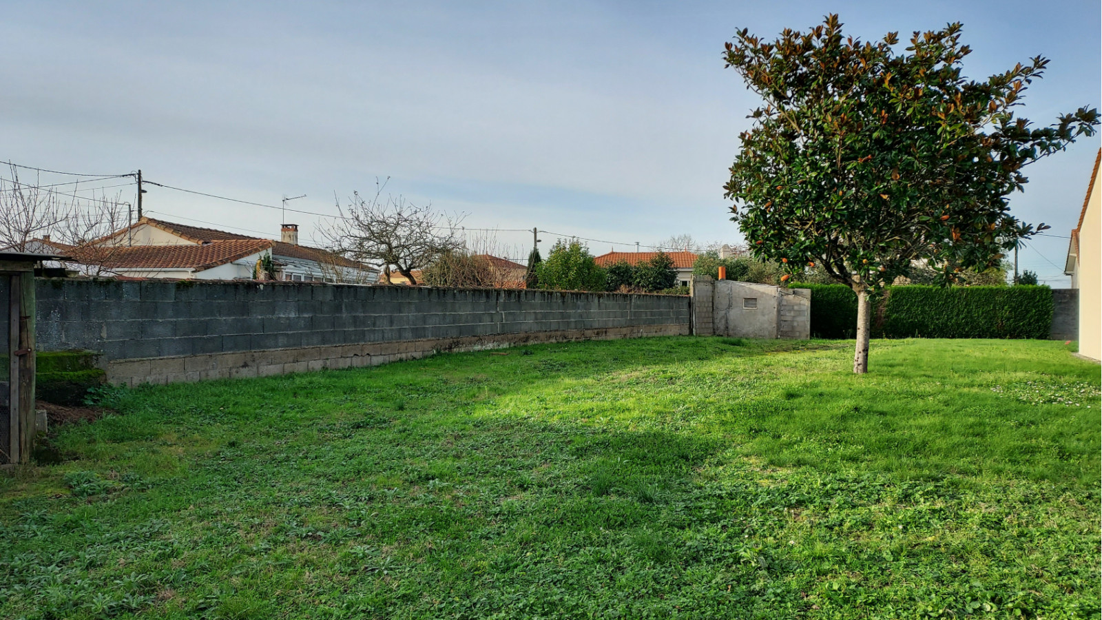 Terrain constructible de 493m2 à La Haie-Fouassière