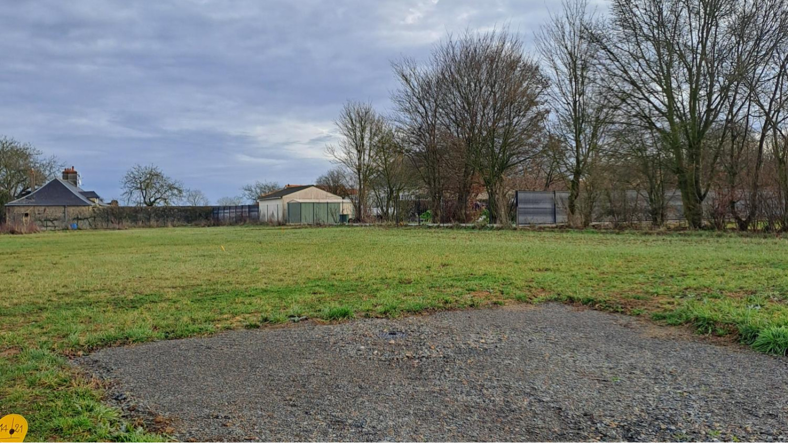 Terrain constructible de 501m2 à Bellevigne-en-Layon